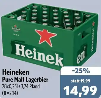 Aktiv Irma Heineken Pure Malt Lagerbier Angebot
