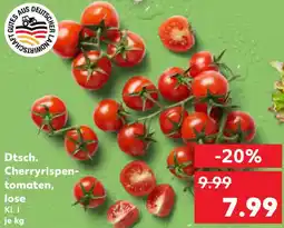 Kaufland Dtsch. Cherryrispentomaten, lose Angebot