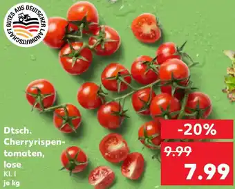 Kaufland Dtsch. Cherryrispentomaten, lose Angebot