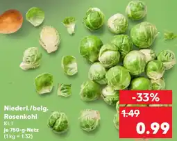 Kaufland Niederl./belg. Rosenkohl Angebot
