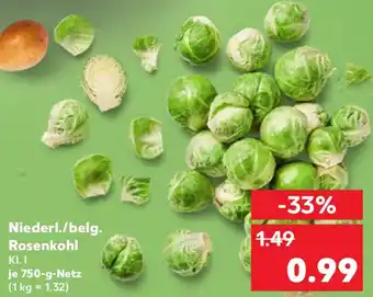 Kaufland Niederl./belg. Rosenkohl Angebot