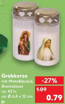 Kaufland Grabkerze Angebot