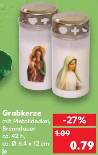 Kaufland Grabkerze Angebot