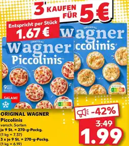 Kaufland ORIGINAL WAGNER Piccolinis Angebot