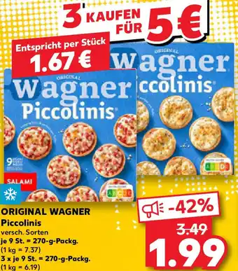 Kaufland ORIGINAL WAGNER Piccolinis Angebot