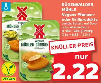 Kaufland RÜGENWALDER MÜHLE Vegane Pfannen oder Grillprodukte Angebot