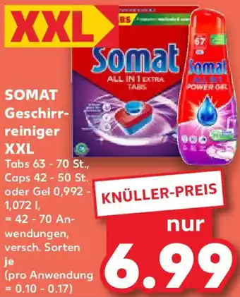 Kaufland SOMAT Geschirrreiniger XXL Angebot