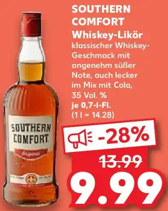Kaufland SOUTHERN COMFORT Whiskey-Likör Angebot