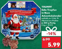 Kaufland TRUMPF Edle Tropfen in Nuss Adventskalender Angebot
