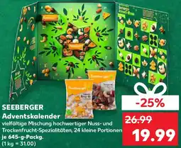 Kaufland SEEBERGER Adventskalender Angebot