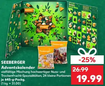 Kaufland SEEBERGER Adventskalender Angebot