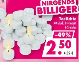 Mäc Geiz Teelichte Angebot