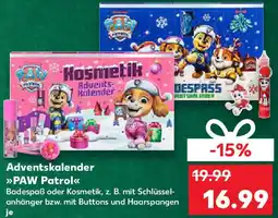 Kaufland Adventskalender PAW Patrol Angebot