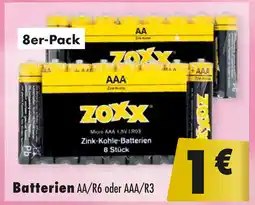 Mäc Geiz ZOXX Batterien Angebot