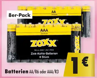 Mäc Geiz ZOXX Batterien Angebot