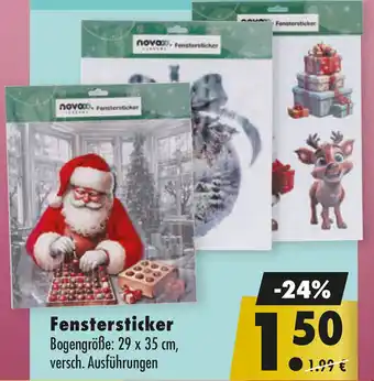Mäc Geiz nova Fenstersticker Angebot