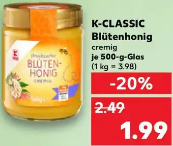 Kaufland K-CLASSIC Blütenhonig Angebot