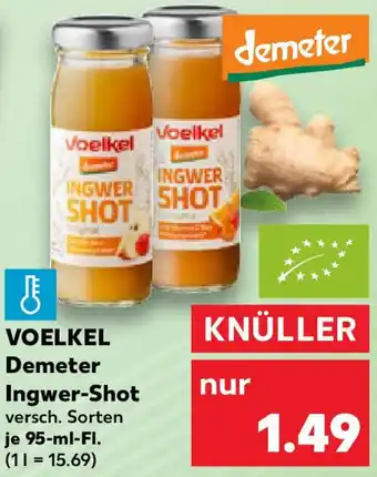 Kaufland VOELKEL Demeter Ingwer-Shot Angebot