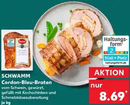 Kaufland SCHWAMM Cordon-Bleu-Braten Angebot