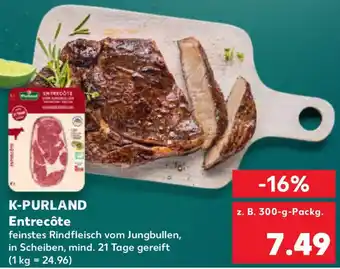 Kaufland K-PURLAND Entrecôte Angebot