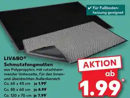 Kaufland LIV&BO Schmutzfangmatten Angebot