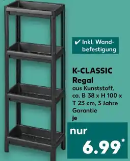 Kaufland K-CLASSIC Regal Angebot