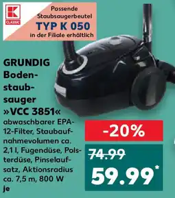 Kaufland GRUNDIG Bodenstaubsauger VCC 3851 Angebot