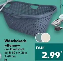 Kaufland Wäschekorb Benny Angebot