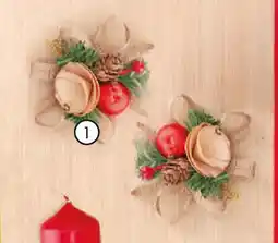 Mäc Geiz Deko-Set Weihnachtsschleife 2 Stück, Angebot