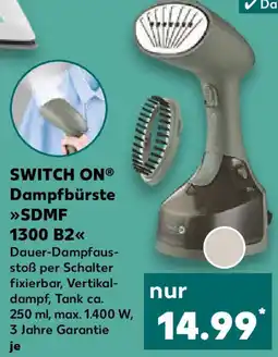 Kaufland SWITCH ON Dampfbürste SDMF 1300 B2 Angebot
