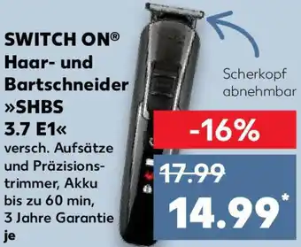 Kaufland SWITCH ON Haar- und Bartschneider SHBS 3.7 E1 Angebot