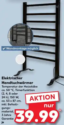 Kaufland Elektrischer Handtuchwärmer Angebot