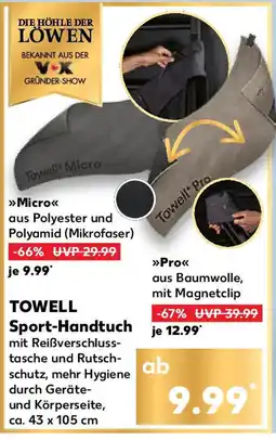 Kaufland TOWELL Sport-Handtuch Angebot