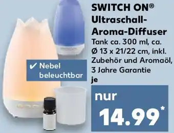 Kaufland SWITCH ON Ultraschall Aroma-Diffuser Angebot