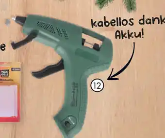 Mäc Geiz Akku-Heißklebepistole Angebot