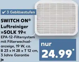 Kaufland SWITCH ON Luftreiniger SOLK 19 Angebot