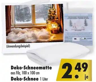 Mäc Geiz Deko-Schneematte Angebot
