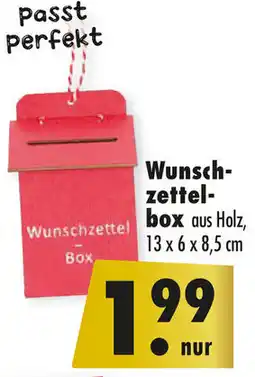 Mäc Geiz Wunschzettel Box Angebot