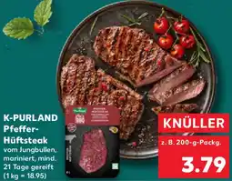 Kaufland K-PURLAND Pfeffer Hüftsteak Angebot