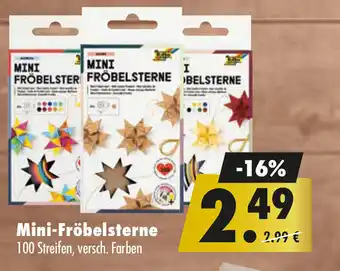 Mäc Geiz folia Mini-Fröbelsterne Angebot