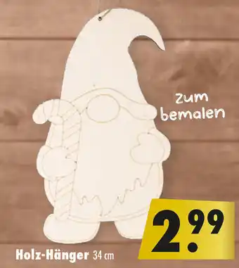 Mäc Geiz Holz-Hänger 34 cm Angebot