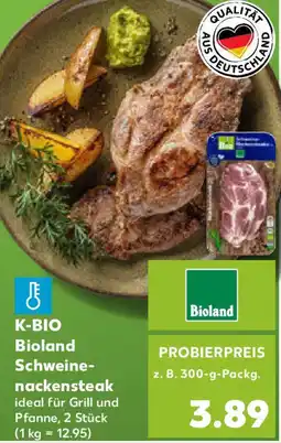 Kaufland K-BIO Bioland Schweinenackensteak Angebot