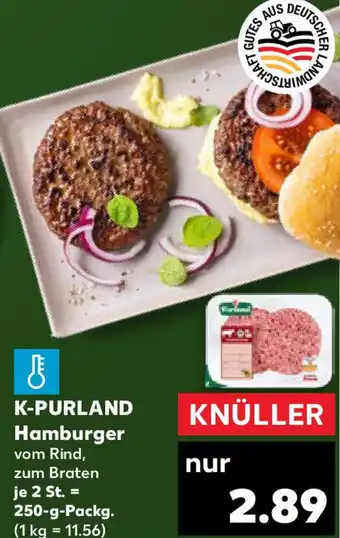 Kaufland K-PURLAND Hamburger Angebot