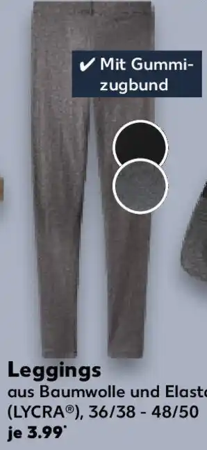 Kaufland Leggings Angebot