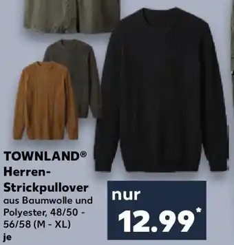 Kaufland TOWNLAND Herren Strickpullover Angebot
