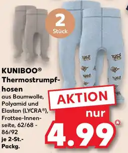 Kaufland KUNIBOO Thermostrumpfhosen Angebot