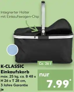 Kaufland K-CLASSIC Einkaufskorb Angebot