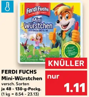 Kaufland FERDI FUCHS Mini-Würstchen Angebot