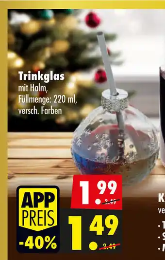 Mäc Geiz Trinkglas Angebot