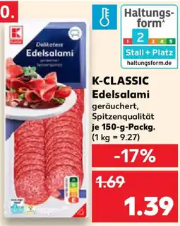 Kaufland K-CLASSIC Edelsalami Angebot